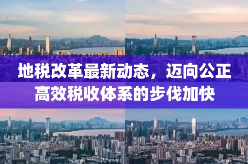 地稅改革最新動態(tài)，邁向公正高效稅收體系的步伐加快