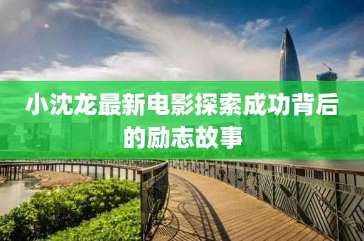小沈龍最新電影探索成功背后的勵志故事