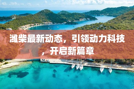 濰柴最新動態(tài)，引領(lǐng)動力科技，開啟新篇章