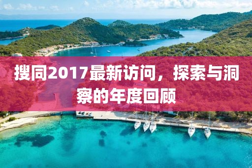 搜同2017最新訪問，探索與洞察的年度回顧