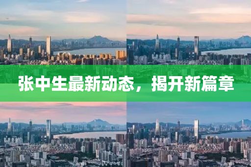 張中生最新動(dòng)態(tài)，揭開新篇章