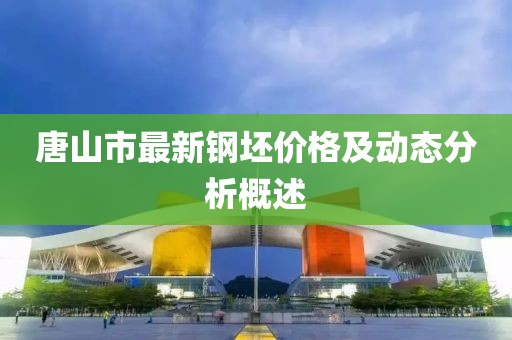 唐山市最新鋼坯價格及動態(tài)分析概述
