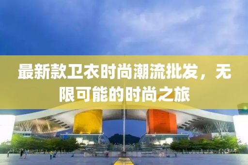 最新款衛(wèi)衣時尚潮流批發(fā)，無限可能的時尚之旅