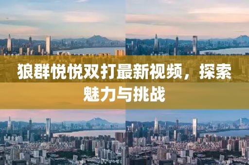 狼群悅悅雙打最新視頻，探索魅力與挑戰(zhàn)
