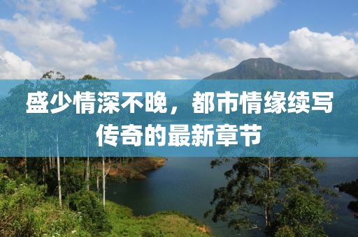盛少情深不晚，都市情緣續(xù)寫傳奇的最新章節(jié)