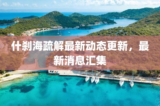 什剎海疏解最新動(dòng)態(tài)更新，最新消息匯集
