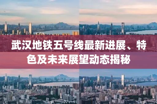 武漢地鐵五號線最新進展、特色及未來展望動態(tài)揭秘