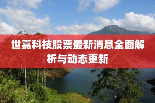世嘉科技股票最新消息全面解析與動態(tài)更新