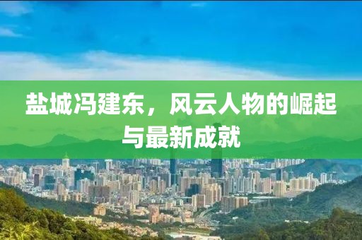 鹽城馮建東，風(fēng)云人物的崛起與最新成就
