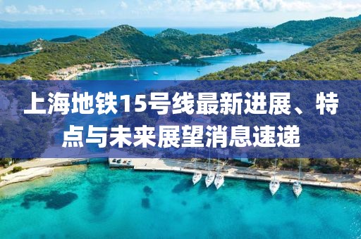 上海地鐵15號線最新進展、特點與未來展望消息速遞