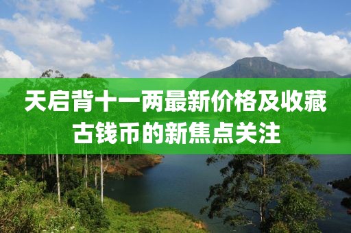 天啟背十一兩最新價(jià)格及收藏古錢(qián)幣的新焦點(diǎn)關(guān)注