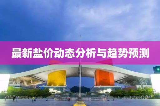 最新鹽價(jià)動(dòng)態(tài)分析與趨勢(shì)預(yù)測(cè)