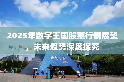 2025年數(shù)字王國股票行情展望，未來趨勢深度探究