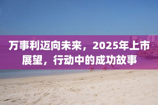 萬事利邁向未來，2025年上市展望，行動中的成功故事
