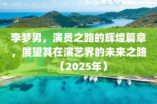 李夢男，演員之路的輝煌篇章，展望其在演藝界的未來之路（2025年）