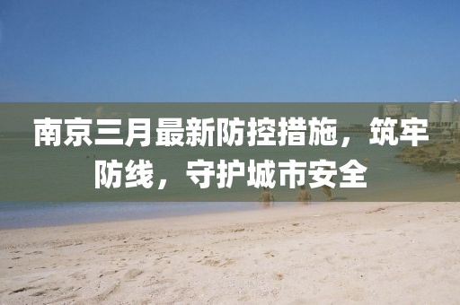 南京三月最新防控措施，筑牢防線，守護(hù)城市安全