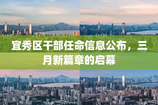 宜秀區(qū)干部任命信息公布，三月新篇章的啟幕