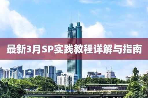 最新3月SP實(shí)踐教程詳解與指南