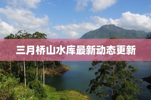 三月橋山水庫(kù)最新動(dòng)態(tài)更新