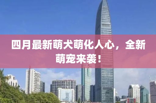 四月最新萌犬萌化人心，全新萌寵來襲！