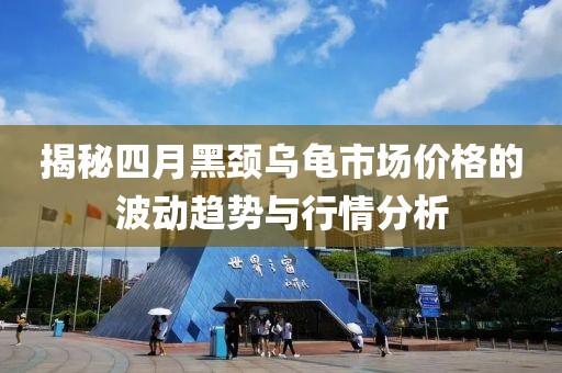揭秘四月黑頸烏龜市場價格的波動趨勢與行情分析