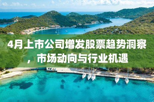 4月上市公司增發(fā)股票趨勢(shì)洞察，市場(chǎng)動(dòng)向與行業(yè)機(jī)遇