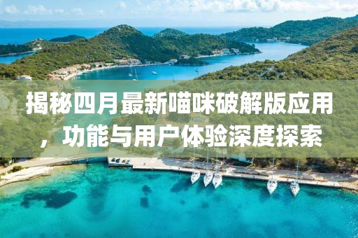揭秘四月最新喵咪破解版應(yīng)用，功能與用戶體驗(yàn)深度探索