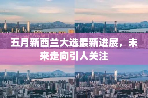 五月新西蘭大選最新進展，未來走向引人關注