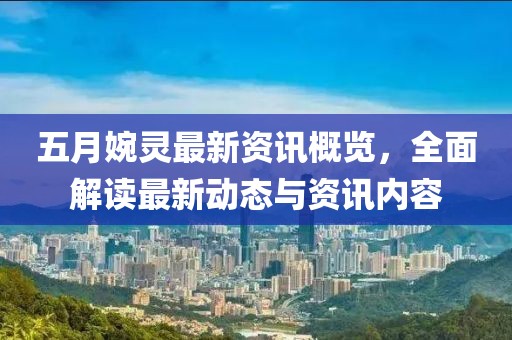 五月婉靈最新資訊概覽，全面解讀最新動態(tài)與資訊內(nèi)容