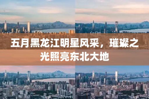 五月黑龍江明星風采，璀璨之光照亮東北大地