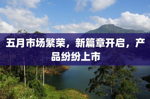 五月市場繁榮，新篇章開啟，產(chǎn)品紛紛上市