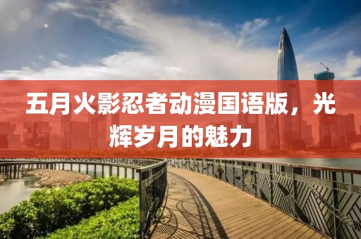 五月火影忍者動漫國語版，光輝歲月的魅力