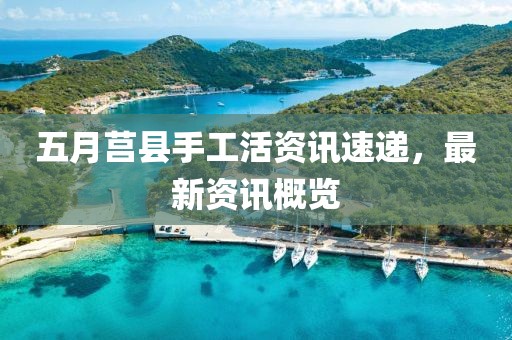 五月莒縣手工活資訊速遞，最新資訊概覽