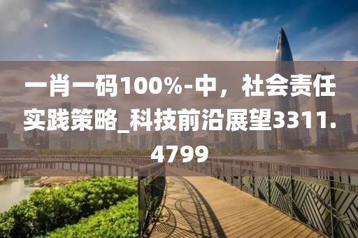 一肖一碼100%-中，社會(huì)責(zé)任實(shí)踐策略_科技前沿展望3311.4799