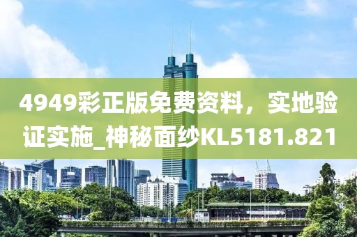 4949彩正版免費資料，實地驗證實施_神秘面紗KL5181.821