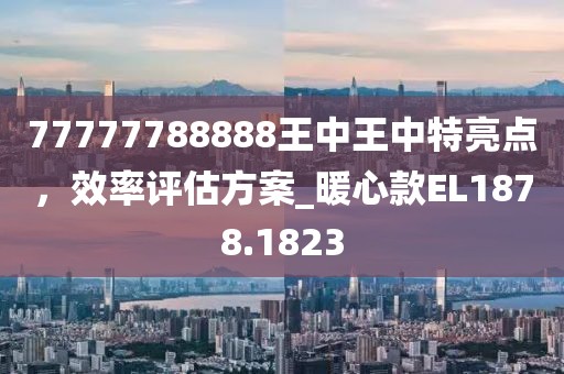 77777788888王中王中特亮點(diǎn)，效率評(píng)估方案_暖心款EL1878.1823