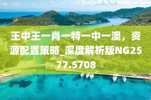 王中王一肖一特一中一澳，資源配置策略_深度解析版NG2577.5708