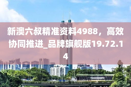 新澳六叔精準(zhǔn)資料4988，高效協(xié)同推進(jìn)_品牌旗艦版19.72.14